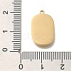 Ion Plating(IP) 304 Stainless Steel Rhinestone Pendants STAS-P371-061G-3