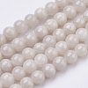 Natural Yellow Jade Beads Strands G-G598-4mm-YXS-03-1