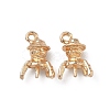 Alloy Pendant Bails PALLOY-P317-03G-1