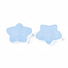 Transparent Frosted Acrylic  Beads X-FACR-N002-01A-3