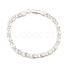 304 Stainless Steel Swirl  Link Bracelets for Women BJEW-K240-11S-4