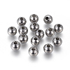 Tarnish Resistant 304 Stainless Steel Beads STAS-I021-8mm-1