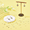 20Pcs Brass Ball Post Ear Studs KK-TA0008-98-7