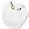 Detachable Polyester Embroidered Flower Collar AJEW-WH20006-242A-6