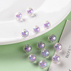 Transparent Acrylic Beads TACR-S152-15B-SS2114-6