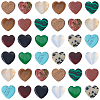 1 Strand Natural & Synthetic Mixed Stone Beads Strands G-SP0001-45-1