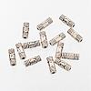 Column Tibetan Silver Tube Beads AB88-1