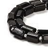 Natural Black Tourmaline Beads Strands G-G068-A07-01-4