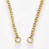 304 Stainless Steel Cable Chain Necklace Making STAS-T040-PJ209-2-70-5