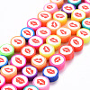 Handmade Polymer Clay Beads Strands CLAY-N008-015-1