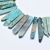 Natural Imperial Jasper Beads Strands G-E444-10C-2