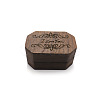 Wooden Ring Storage Boxes WOCR-PW0001-074-4