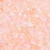 Baking Paint Transparent Glass Beads DGLA-T004-07J-2