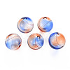 Transparent Handmade Blown Glass Globe Beads X-GLAA-T012-33A-02-1