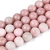 Natural Pink Opal Beads Strands G-N367-01D-01-2