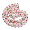Handmade Lampwork Bumpy Beads Strands LAMP-A005-01E-3