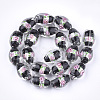 Handmade Silver Foil Glass Lampwork Beads X-LAMP-Q030-02A-2