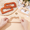 4Pcs 2 Colors Rectangle Wooden Bag Handles FIND-PH0059-90A-3