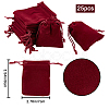 25Pcs Rectangle Velvet Drawstring Pouches TP-BBC0001-04A-02-2