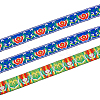 Ethnic Style Polyester Ribbon OCOR-WH0047-38K-1