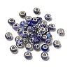 Printed Transparent Resin European Beads RESI-C063-03A-1