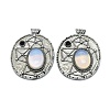 Opalite Oval Pendants G-Q165-03AS-06-1