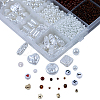 DIY 24 Style Acrylic & ABS Beads Jewelry Making Finding Kit DIY-NB0012-02C-2