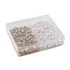 200Pcs 2 Colors CCB Plastic Beads CCB-YW0001-13-6