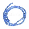 Electroplate Glass Beads Strands GL-CBAA615-03H-2
