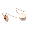 304 Stainless Steel Earring Hooks X-STAS-F227-22A-RG-2