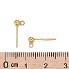 925 Sterling Silver Ear Stud Findings X-STER-K167-042B-G-4