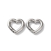 304 Stainless Steel Spring Gate Clasps X-STAS-A193-03P-1