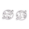 Tarnish Resistant 201 Stainless Steel Links Connectors STAS-S080-025P-2