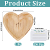 1Pc Wood Prayer Bowl ODIS-CN0008-05-2
