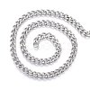 Tarnish Resistant 304 Stainless Steel Curb Chains STAS-P219-03-2