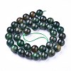 Natural Fuchsite Beads Strands G-K412-02-10mm-2