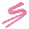 Acrylic Opaque Cable Chains PACR-N009-002F-3