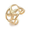 304 Stainless Steel Cuff Open Rings SA-CBAF5A1-05G-4