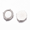 Non-Tarnish 304 Stainless Steel Cabochon Settings STAS-G218-16P-2