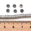Non-magnetic Synthetic Hematite Beads Strands G-K011-4x1mm-02-4