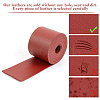 2M Flat Double Face Lychee Pattern Imitation Leather Band LC-WH0010-01C-03-4