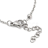 304 Stainless Steel Satellite Chains Bracelet for Women BJEW-E111-08P-A-2