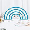 Acrylic Earring Display Stands EDIS-WH0029-11A-6