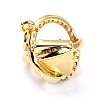 Brass Micro Pave Cubic Zirconia Pendants ZIRC-O044-19B-G-3