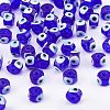 Nbeads Handmade Evil Eye Lampwork Beads Strands LAMP-NB0001-50B-7