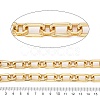 Alloy Rectangle & Octagon Link Chains LCHA-T001-18G-3