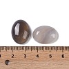 Natural Grey Agate Cabochons G-B080-01A-26-3
