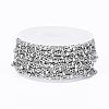 Tarnish Resistant 304 Stainless Steel Cable Chains CHS-H007-20P-2