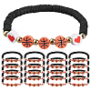 24Pcs Polymer Clay Heishi Beads Stretch Bracelets BJEW-DC00018-1