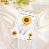 Rectang Paper Greeting Card DIY-YW0016-03-4